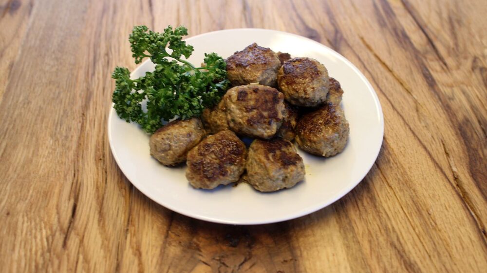 Hackfleisch-Bällchen